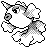 Sprite of Pokémon goldeen