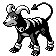 Sprite of Pokémon houndoom