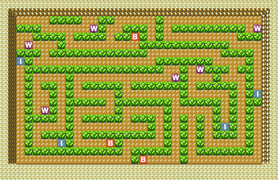 Cerulean Cave 2F map