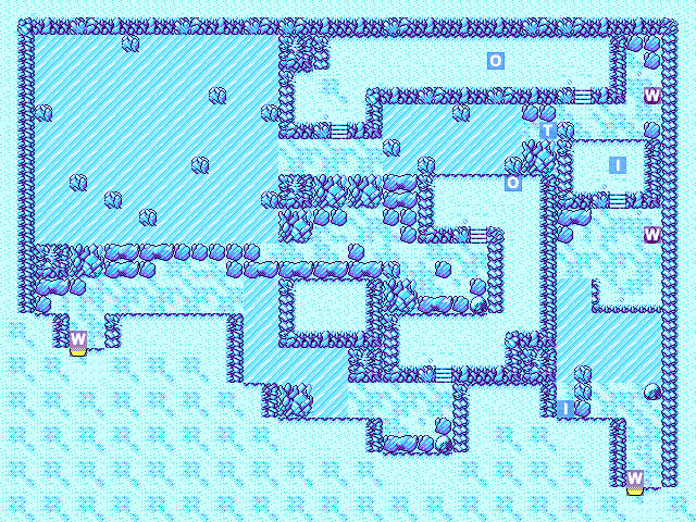 Ice Path 1F map