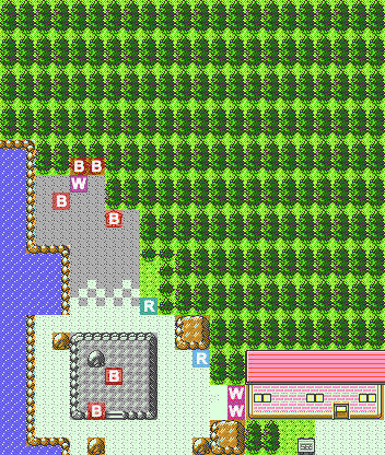 Route 35 Coast North map