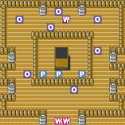 Tin Tower 1F map