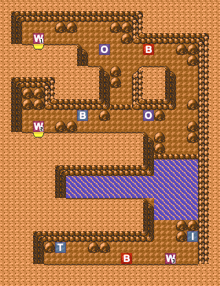Union Cave B1F North map