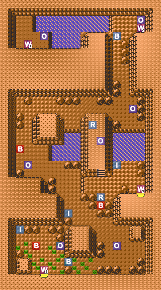 Union Cave B1F South map