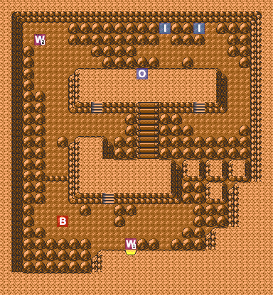 Victory Road 1F map